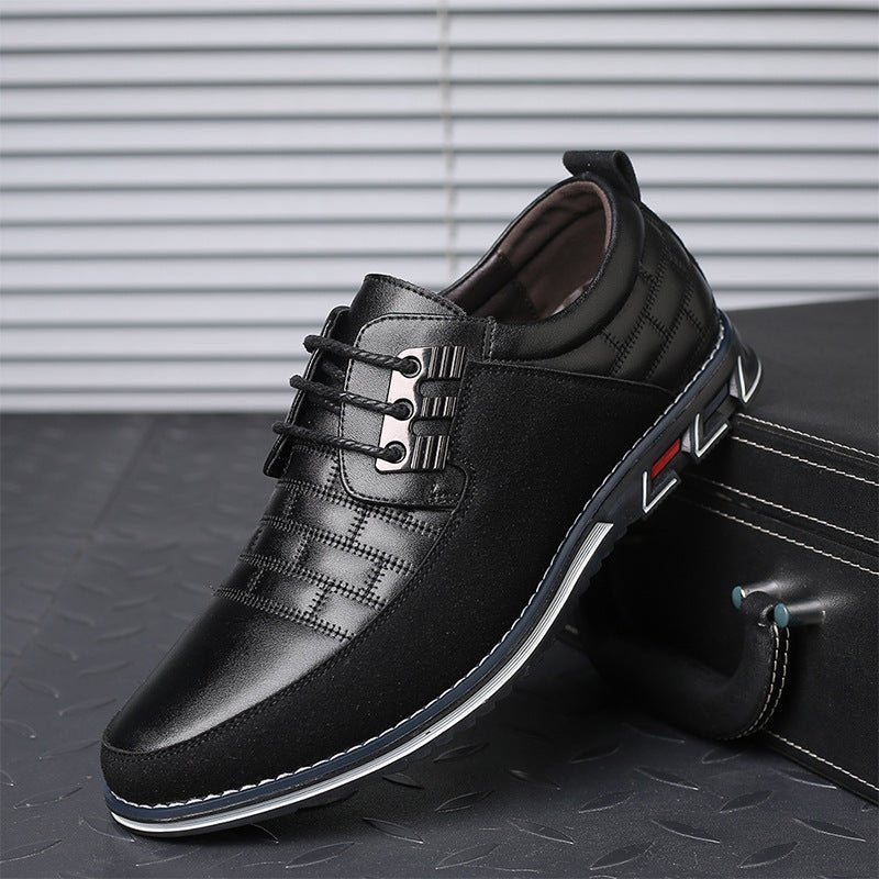 Men's Casual Orthopedic Leather Shoes - Elegancemania