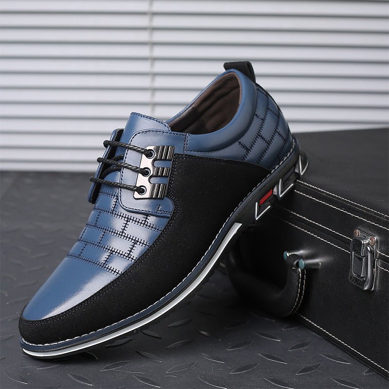 Men's Casual Orthopedic Leather Shoes - Elegancemania