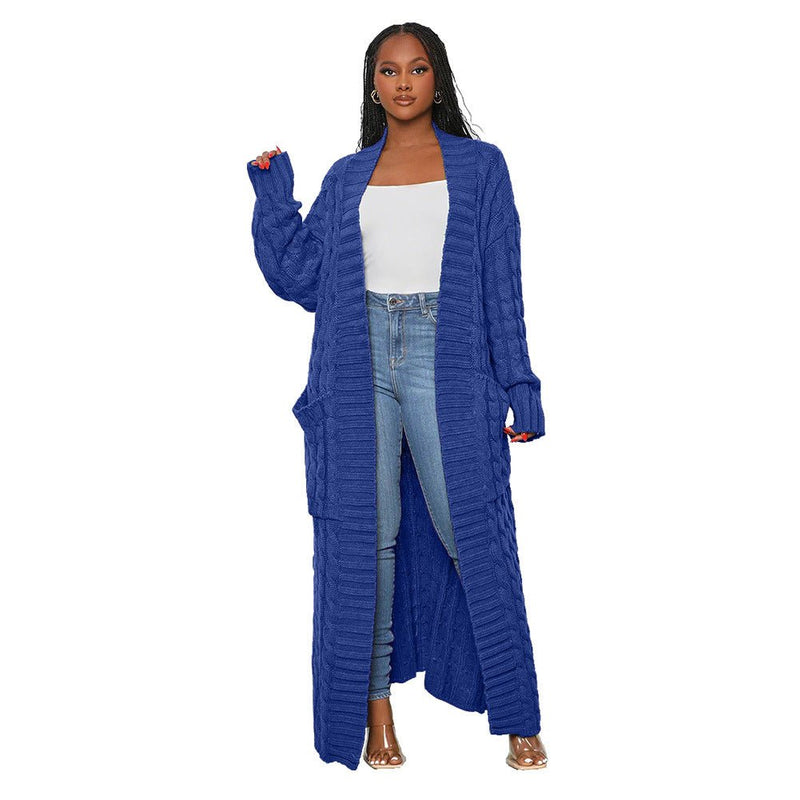 Trendy Women's Long Cardigan - Elegancemania