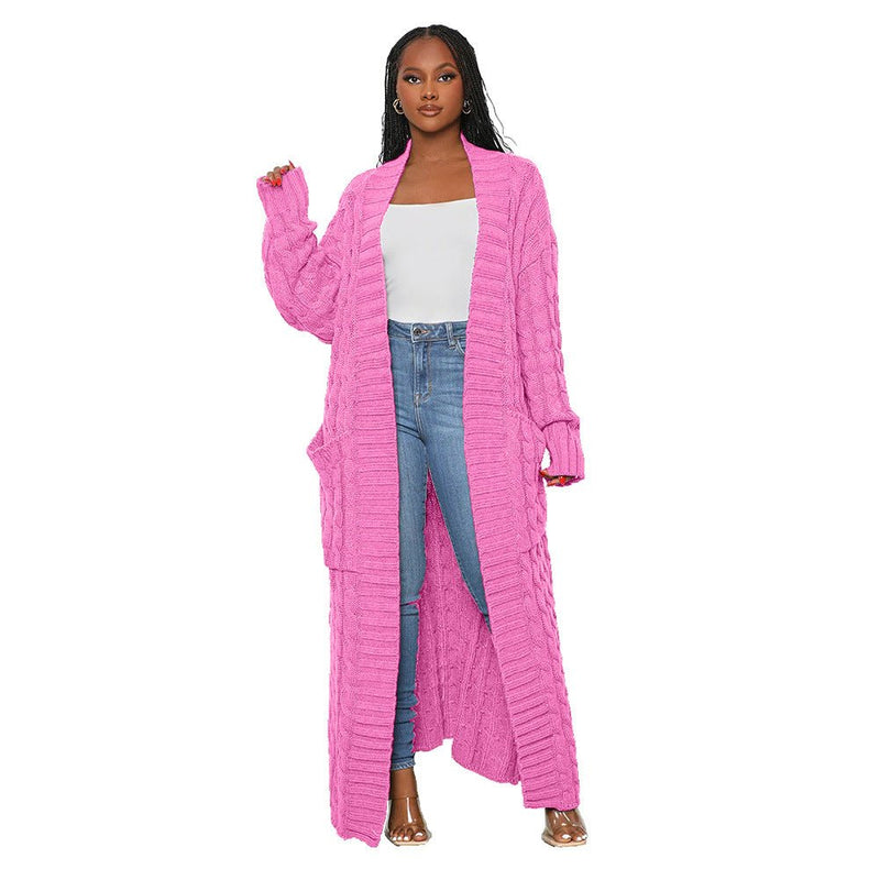 Trendy Women's Long Cardigan - Elegancemania