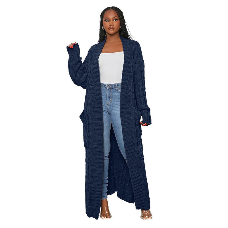 Trendy Women's Long Cardigan - Elegancemania