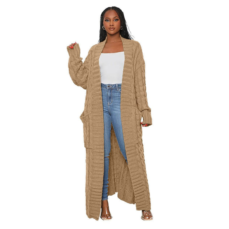 Trendy Women's Long Cardigan - Elegancemania